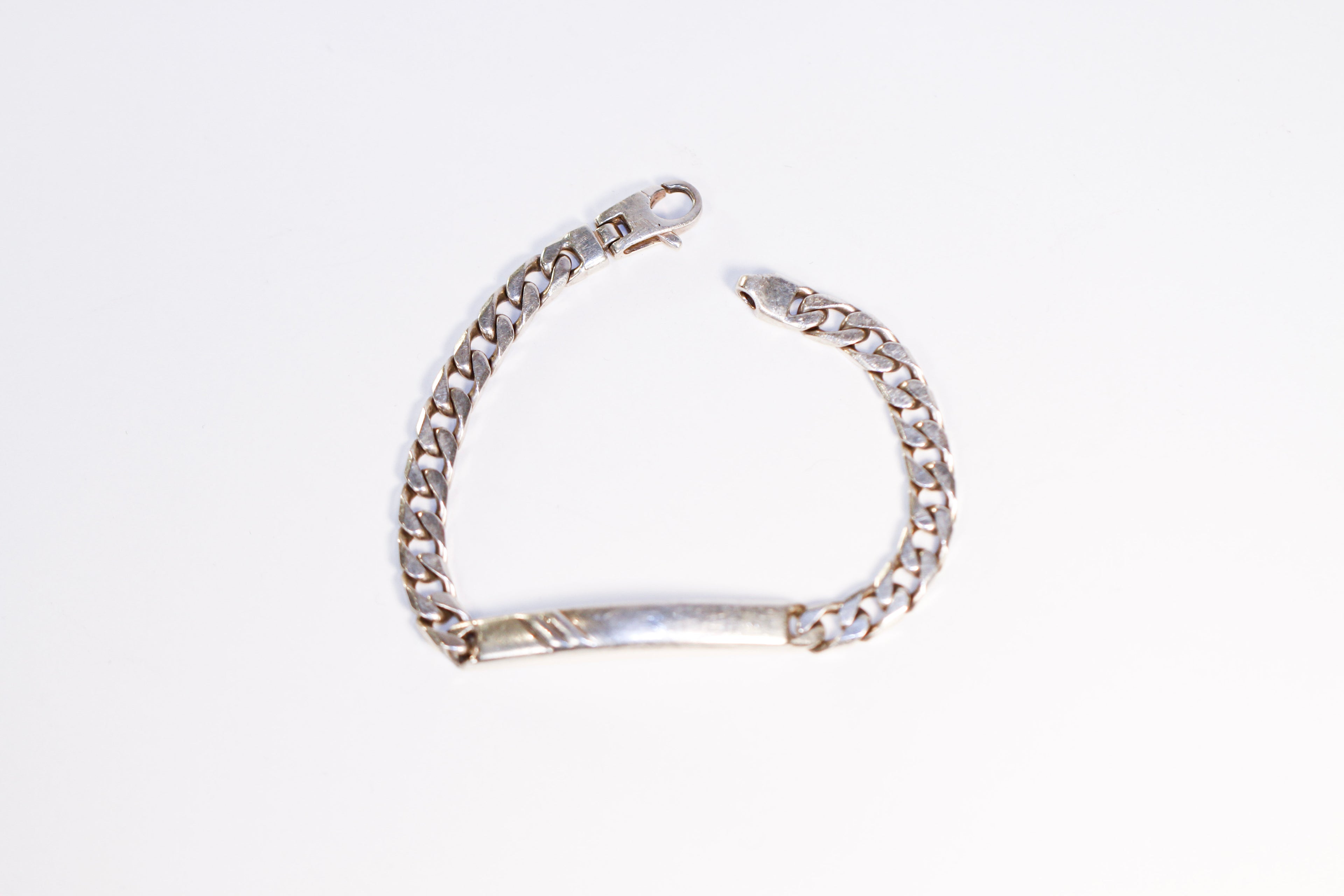 3 stripe id bracelet - b016