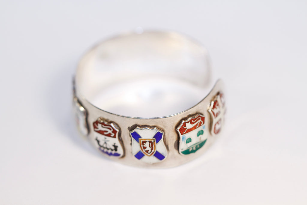 canadian coat of arms cuff - b014