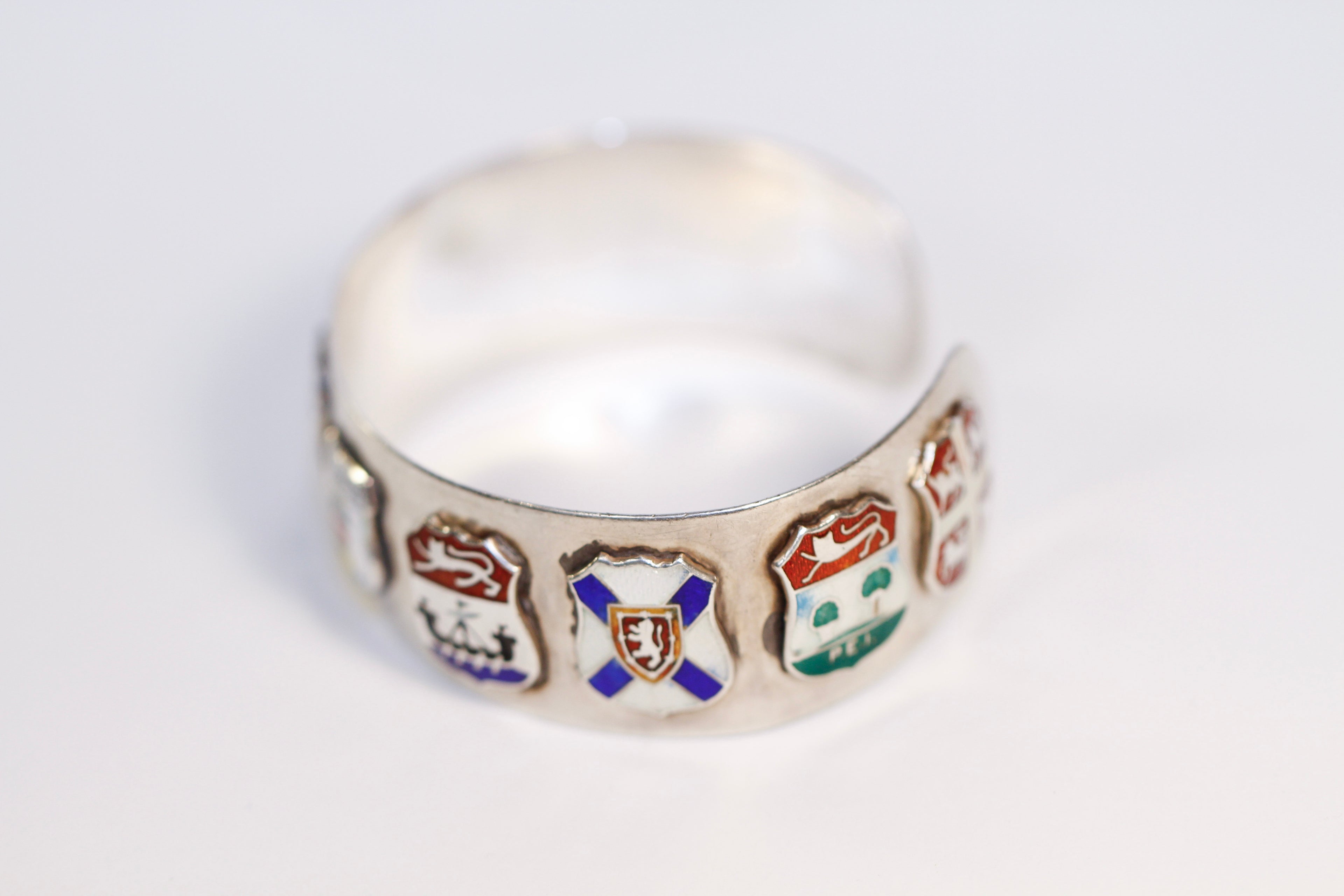 canadian coat of arms cuff - b014