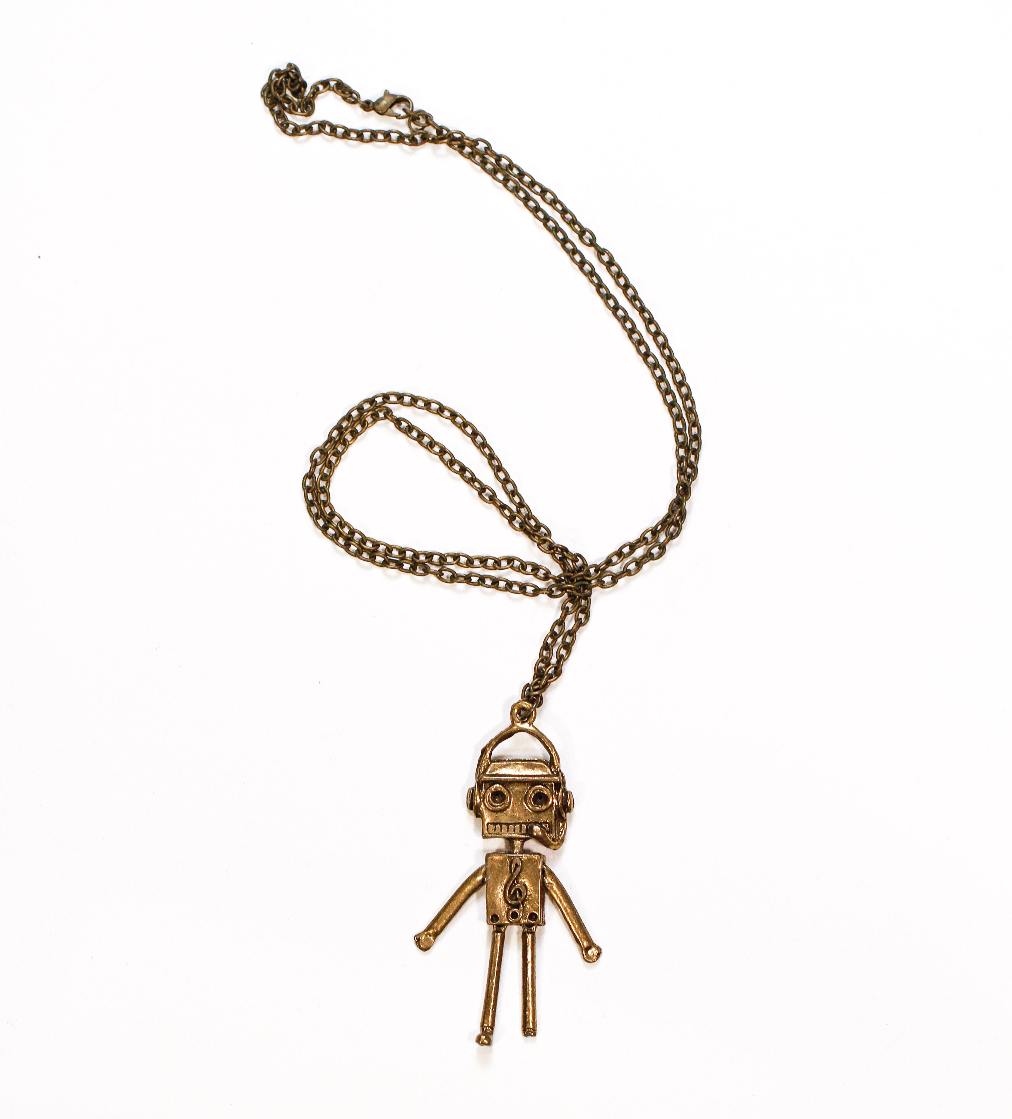 robot treble clef missing a foot - n022