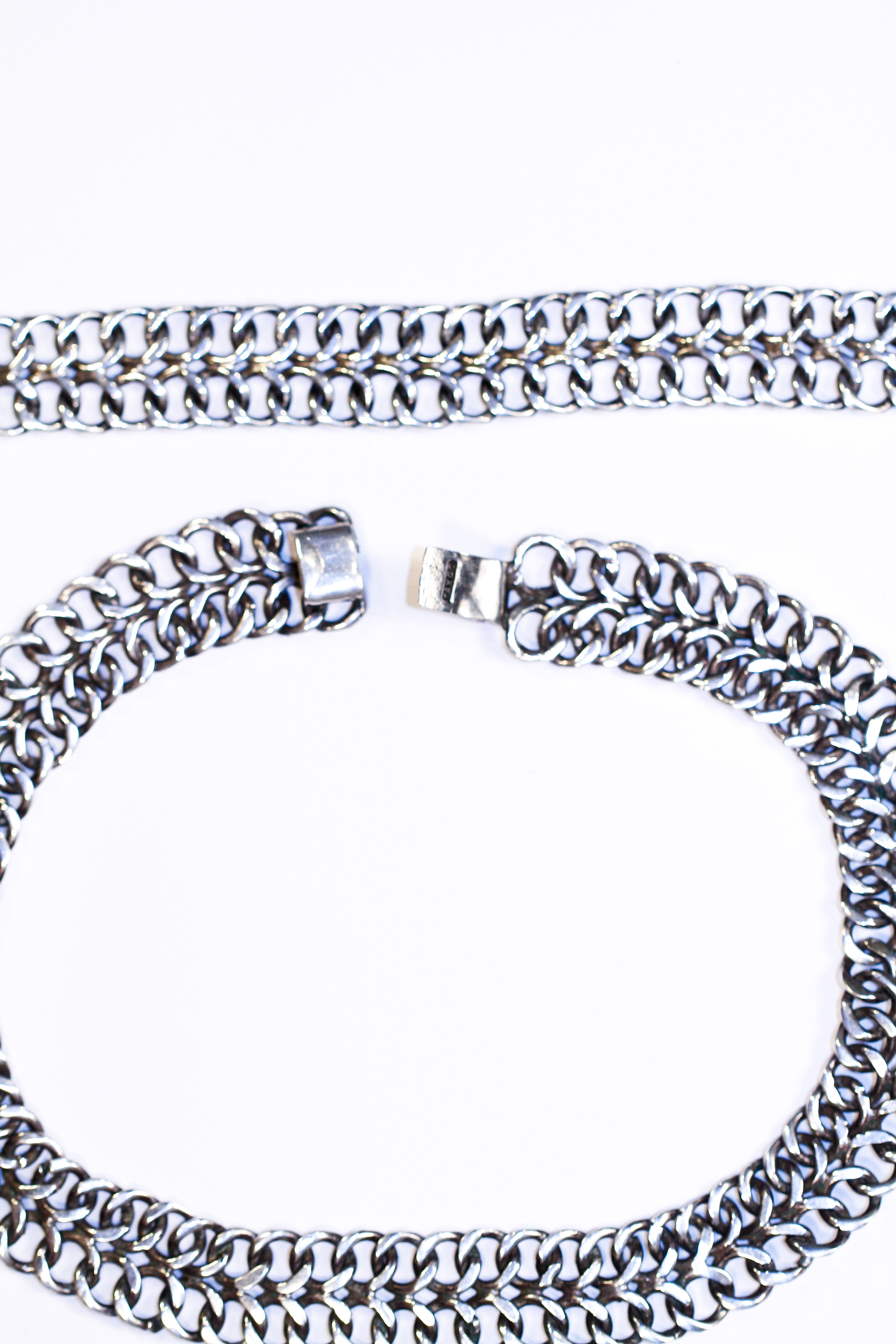 2 piece attachable choker + bracelet - n018