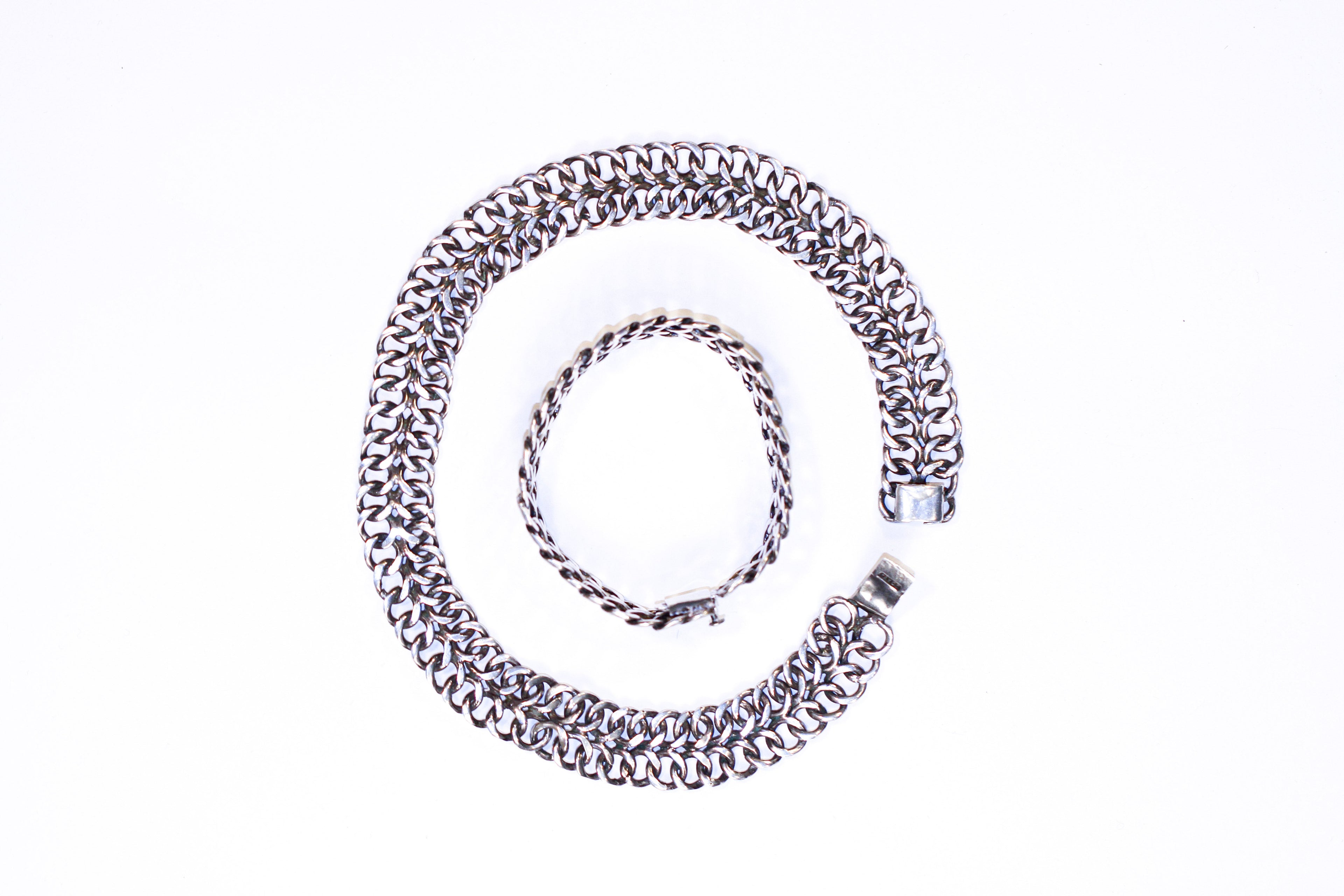 2 piece attachable choker + bracelet - n018