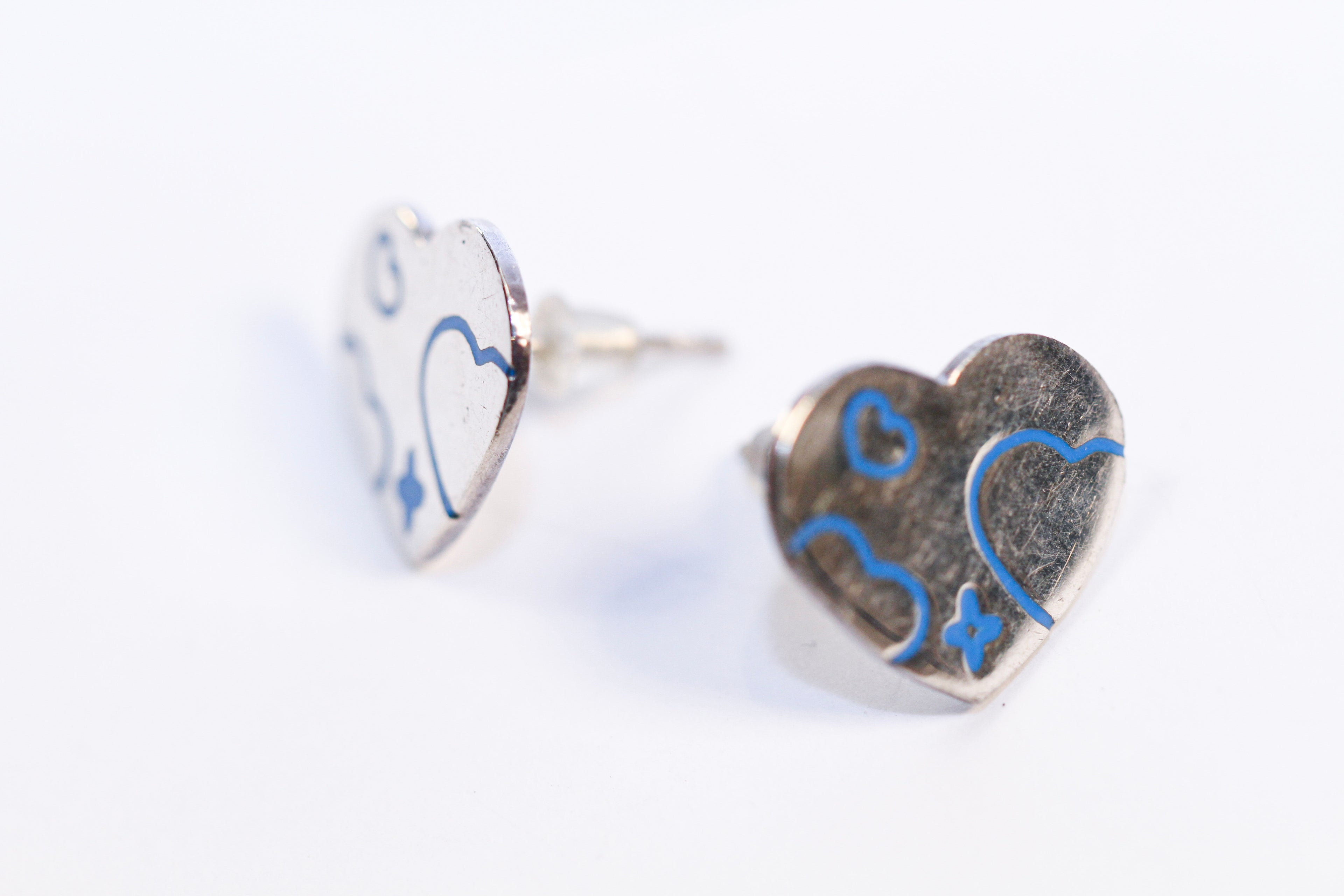 blue clouds <3 hearts - e031