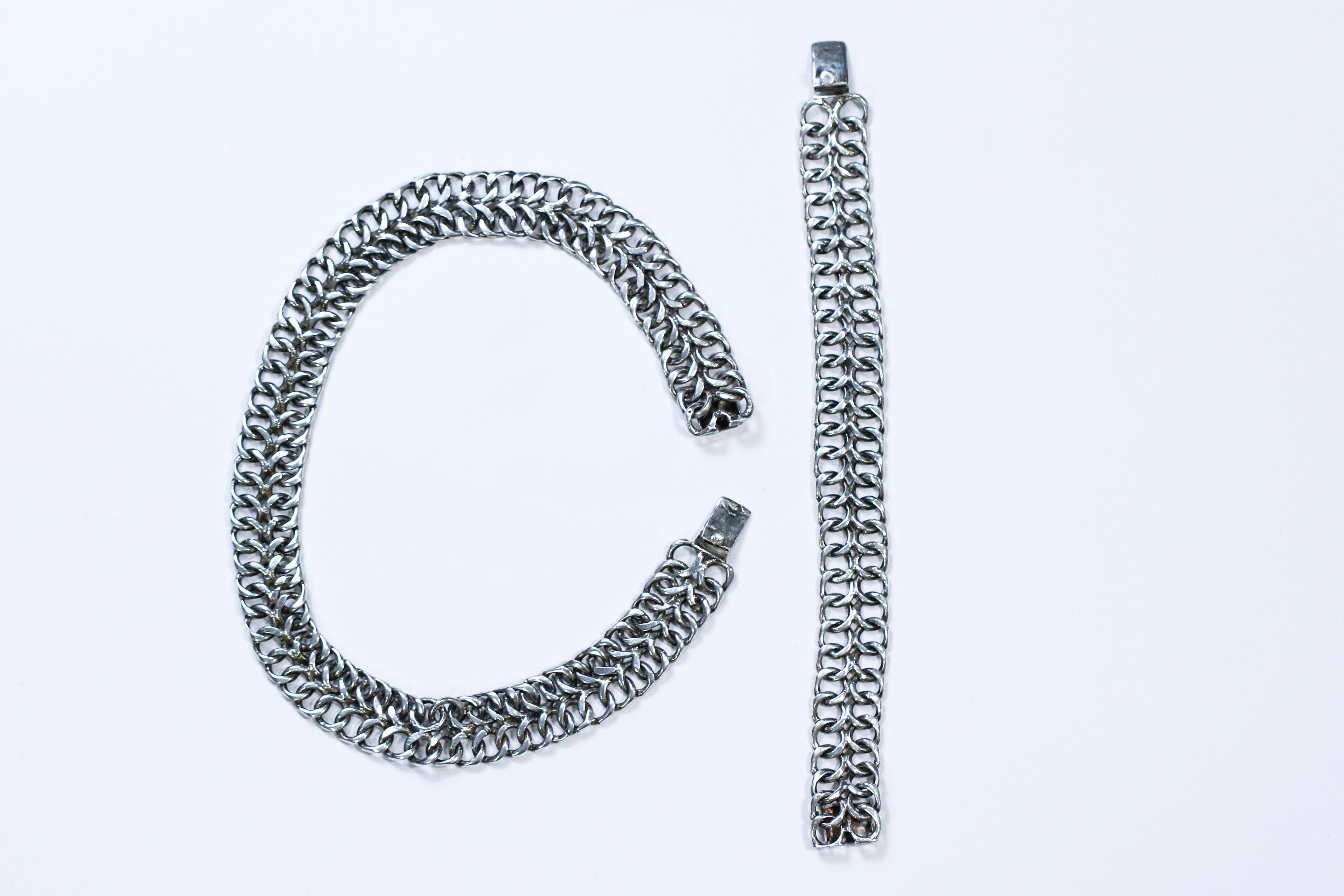 2 piece attachable choker + bracelet - n018