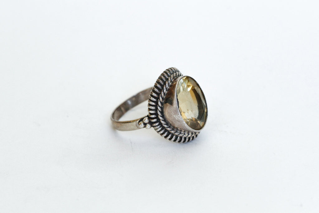 citrine double rim- r041