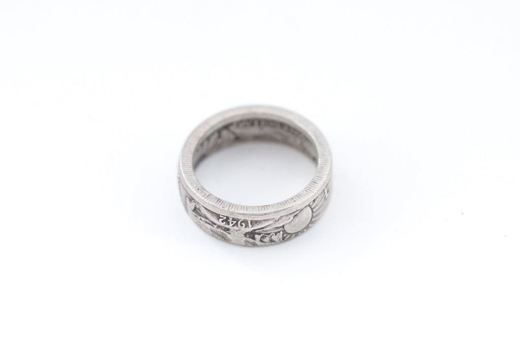 1942 walking liberty half dollar coin - r077