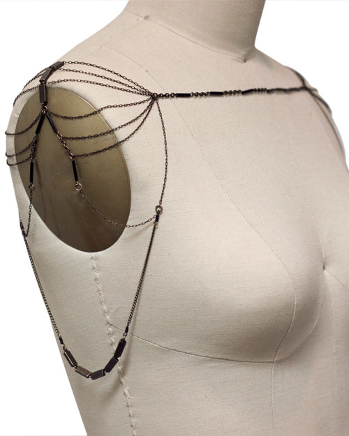 bliss lau shoulder arms body chain - s010